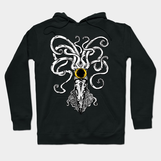 Kraken Cometh Hoodie by paintchips